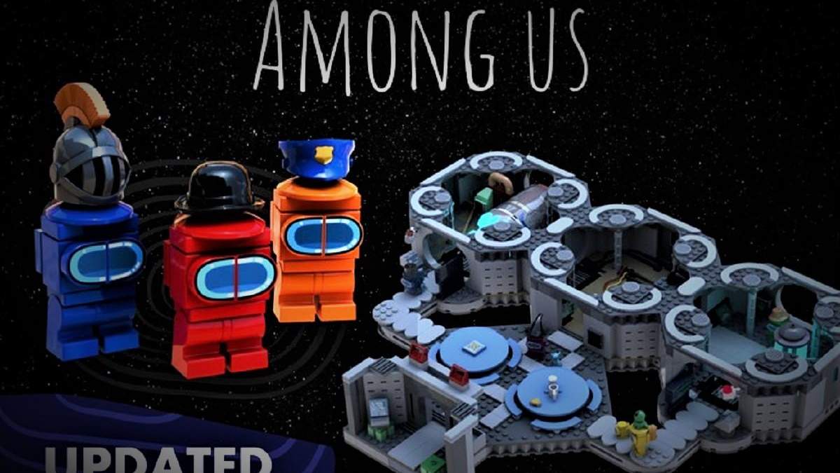 Конструктор Lego по мотивам игры Among Us Конструктор Lego по мотивам игры Among Us