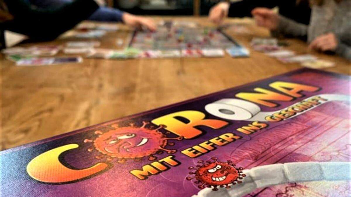 Настольная игра "Корона: Скорее в магазин" Настольная игра "Корона: Скорее в магазин"