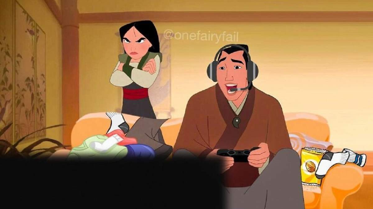 Если бы у героев Disney были современные технологии Если бы у героев Disney были современные технологии