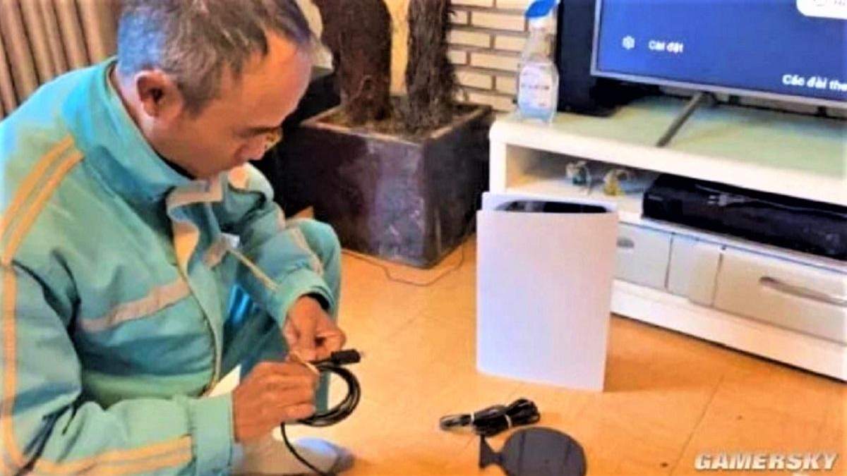 Чоловік видав PS5 за маршрутизатор Чоловік видав PS5 за маршрутизатор