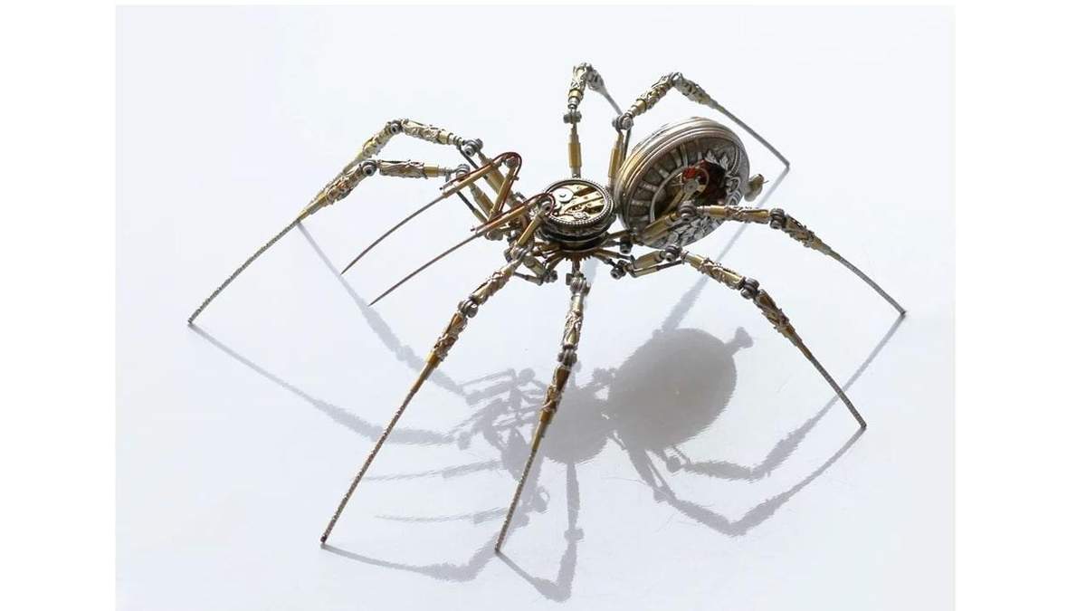Павуки-кіборги: митець створює чудернацькі механізми зі старих годинників - Новини технологій - Розваги