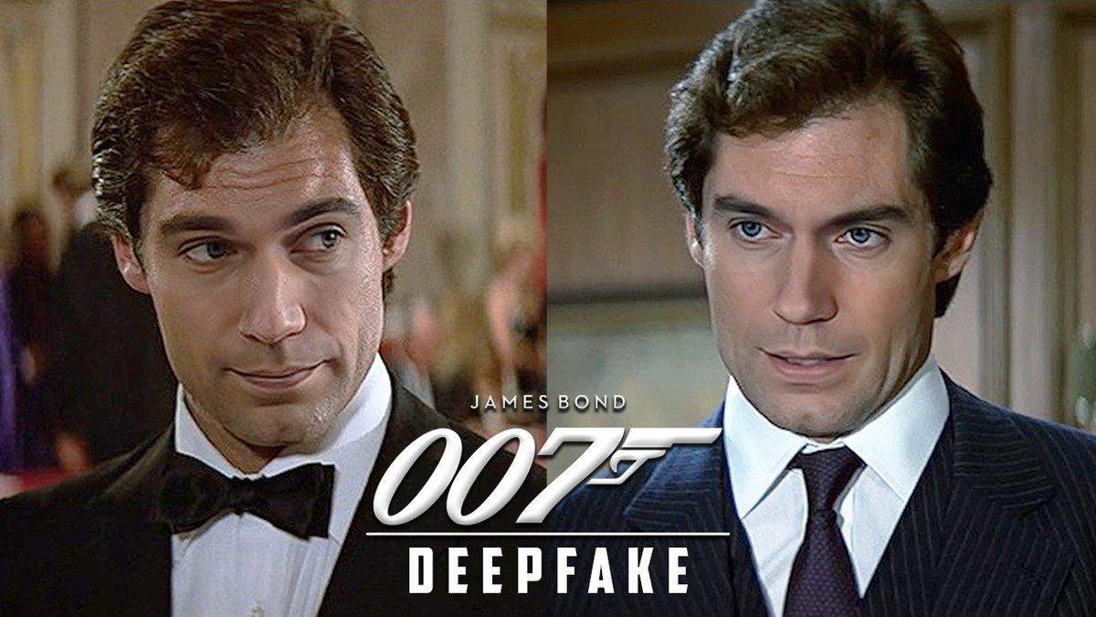 Посмотрите на Генри Кавилла в роли Джеймса Бонда вместо Тимоти Далтона: Deepfake-видео