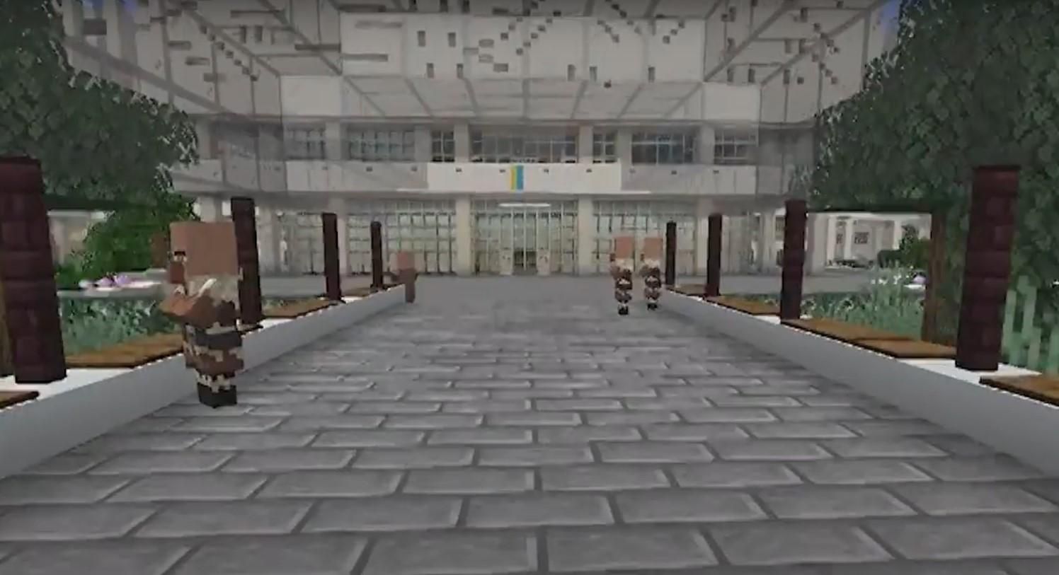 Геймер відтворив у Minecraft університет Шевченка: відео Геймер відтворив у Minecraft університет Шевченка: відео