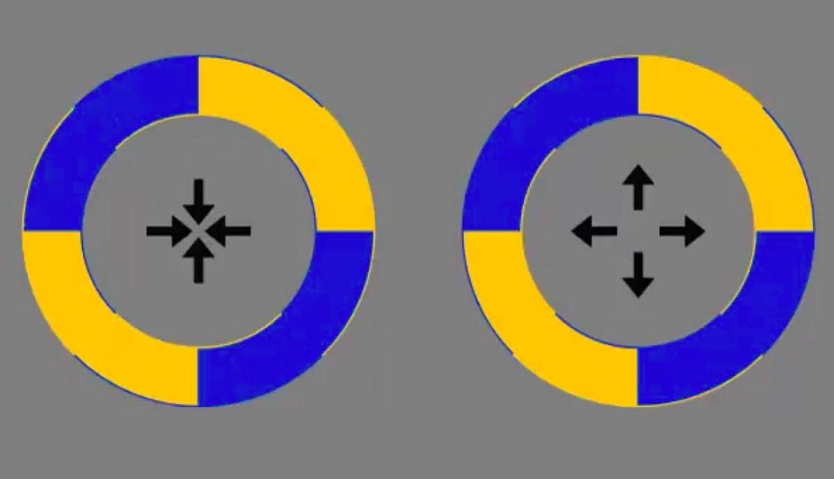 Головоломка недели: иллюзия, которая управляет зрением с помощью стрелочек – что на ней не так Головоломка недели: иллюзия, которая управляет зрением с помощью стрелочек – что на ней не так