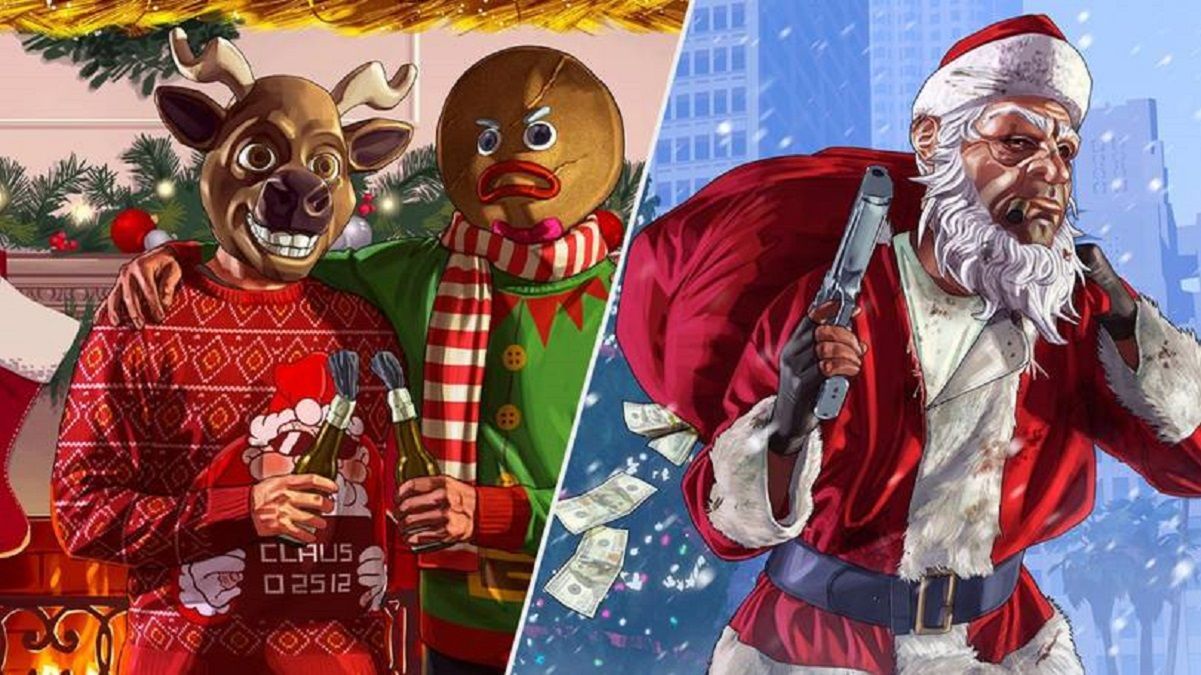 Зимовий Лос-Сантос: в GTA випав сніг і дарують різдвяні подарунки – скриншоти