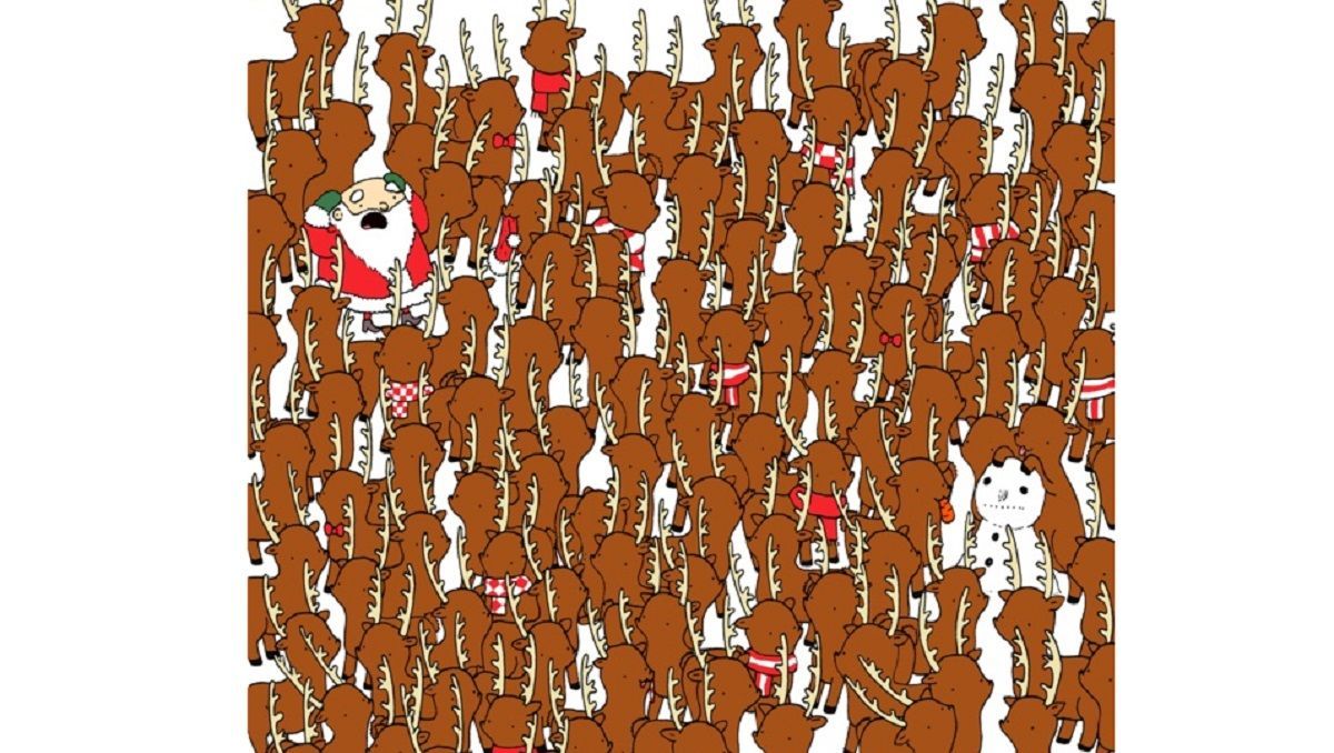 Головоломка тижня: серед помічників Санти ховається шпигун Головоломка тижня: серед помічників Санти ховається шпигун