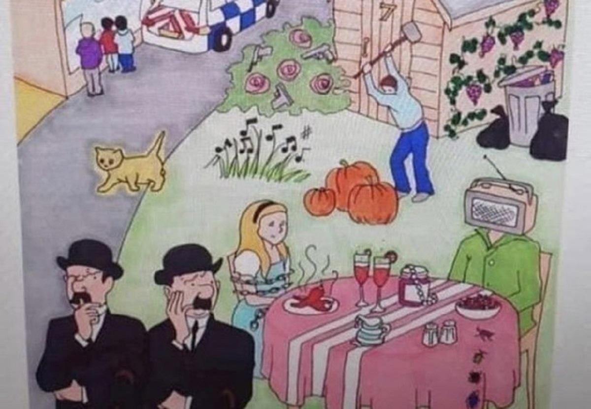 Головоломка недели: 30 музыкальных групп на одном рисунке Головоломка недели: 30 музыкальных групп на одном рисунке