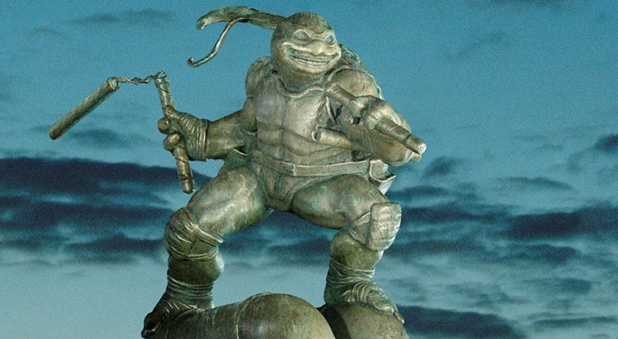 Памятник Черепашкам-ниндзя в Париже