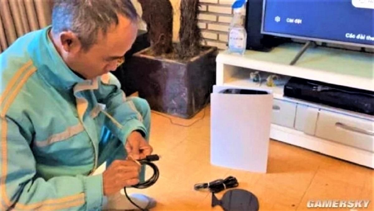 Чоловік видав PS5 за маршрутизатор Чоловік видав PS5 за маршрутизатор