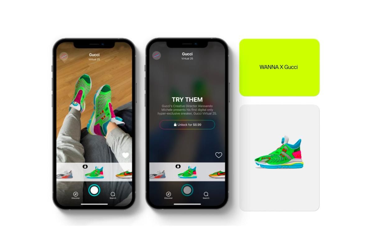 Віртуальні кросівки від Gucci за 12 доларів: взуття, яке ніколи не зноситься Віртуальні кросівки від Gucci за 12 доларів: взуття, яке ніколи не зноситься