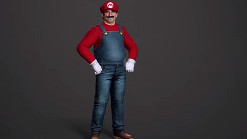 Super Mario: художник показав, як водопровідник з відомої гри виглядав би у реальному житті