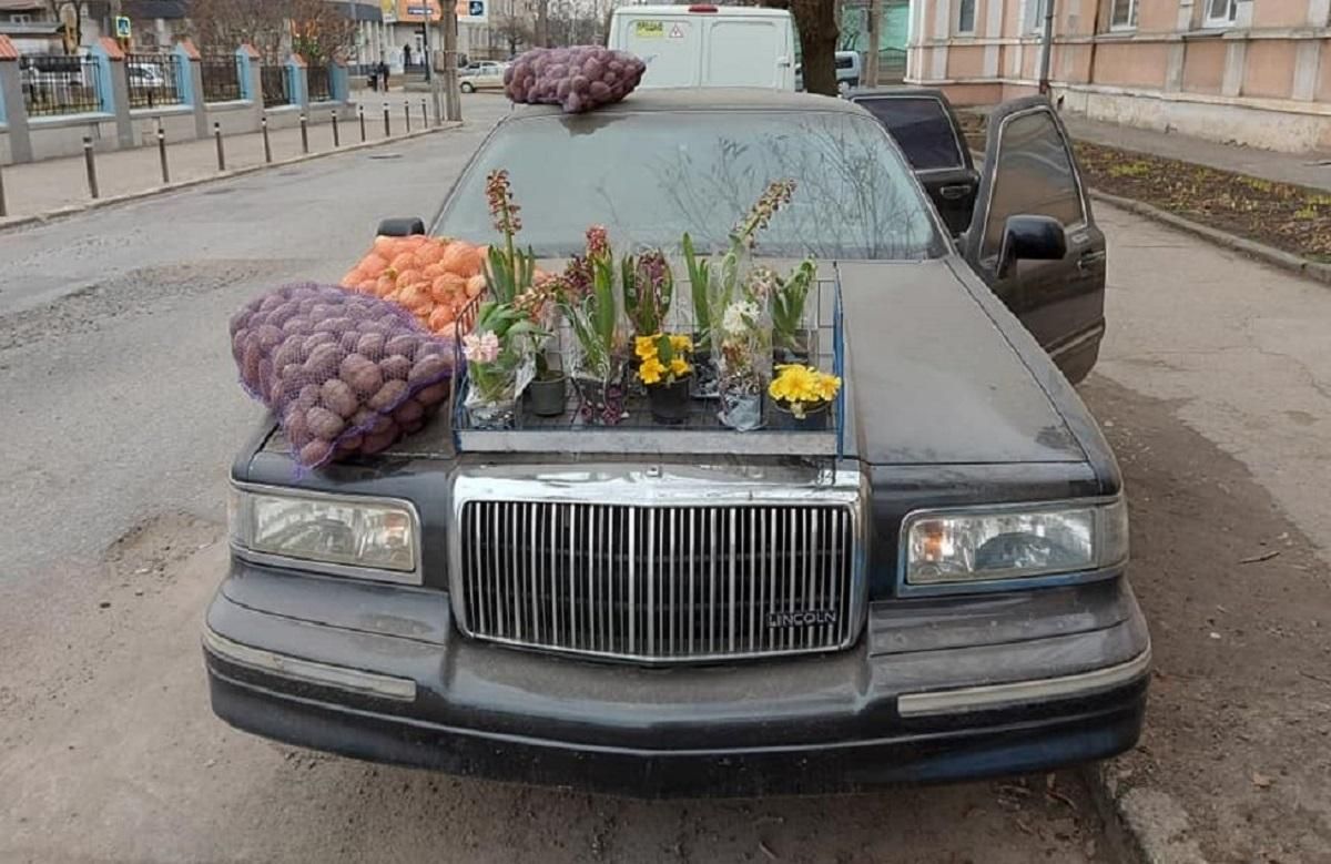 Лимузин для торговли картошкой