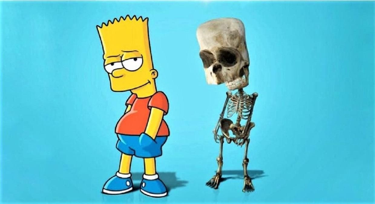 Скелет Барта Симпсона