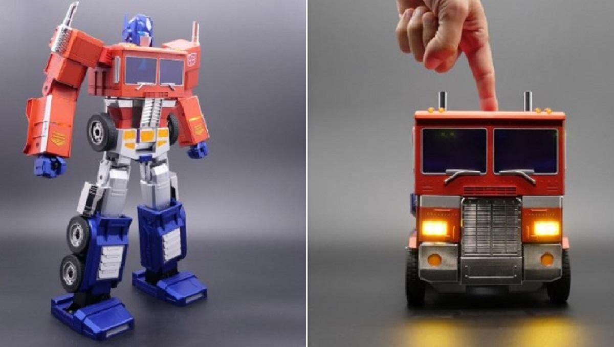 Hasbro представила інтерактивного робота Optimus Prime з функцією автоматичного перетворення