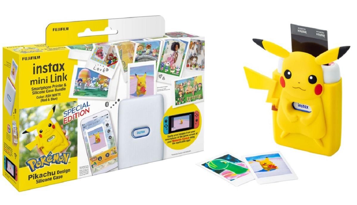 Fujifilm представила мініпринтер для Nintendo Switch з чохлом Пікачу Fujifilm представила мініпринтер для Nintendo Switch з чохлом Пікачу