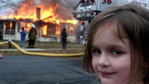 "Дівчинка-катастрофа" заробила близько пів мільйона доларів на продажу NFT свого мему