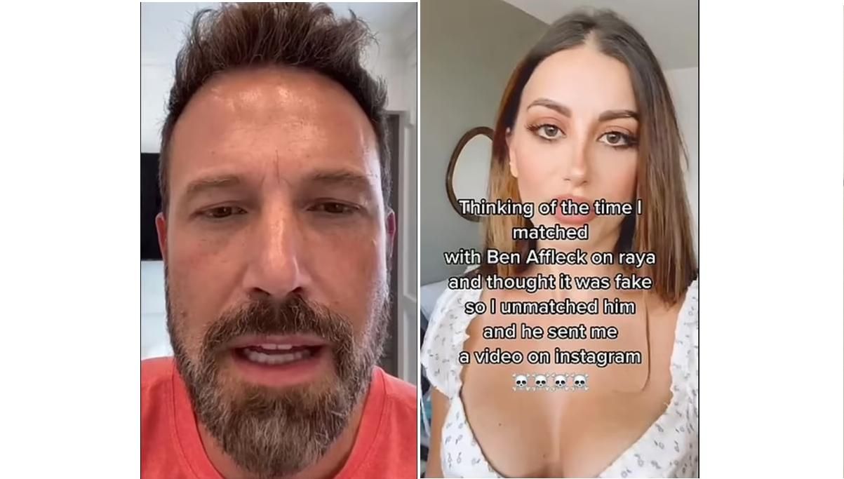 Модель відмовила Бену Аффлеку у додатку Raya Модель відмовила Бену Аффлеку у додатку Raya