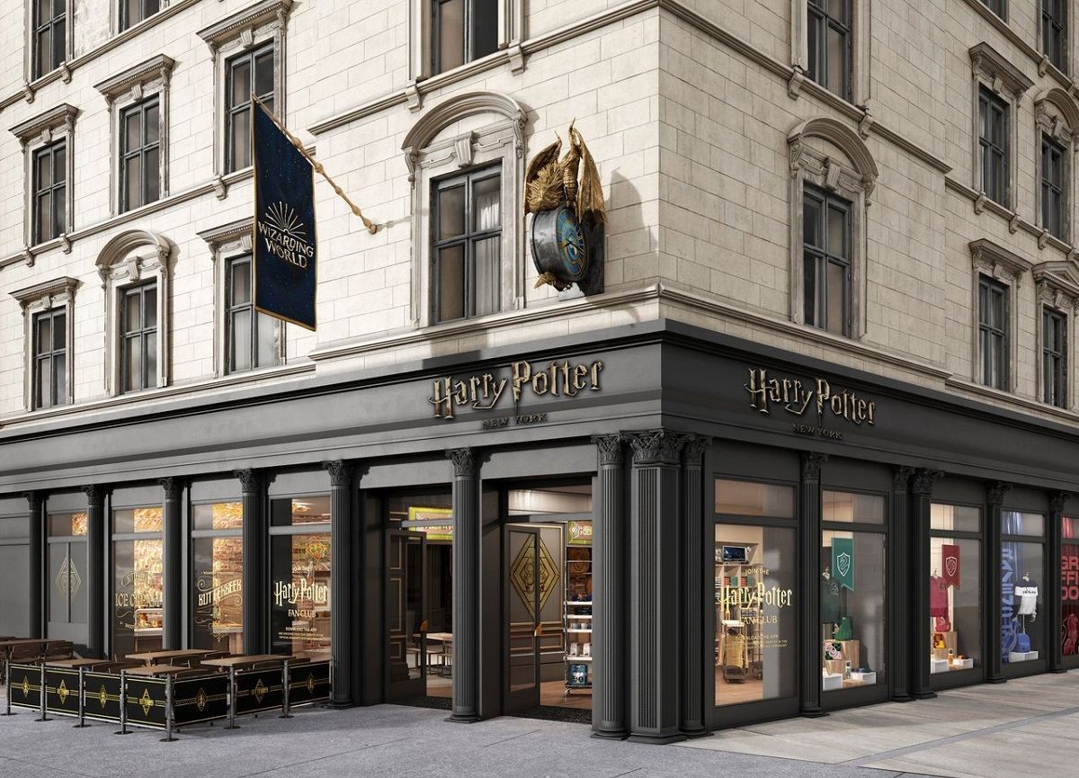 Магазин Гарри Поттера в Нью-Йорке