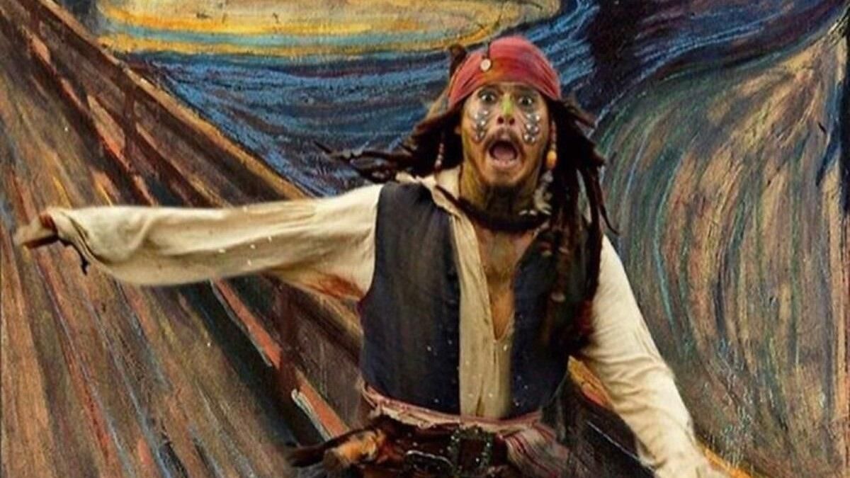 Персонажі попкультури на картинах відомих митців Персонажі попкультури на картинах відомих митців