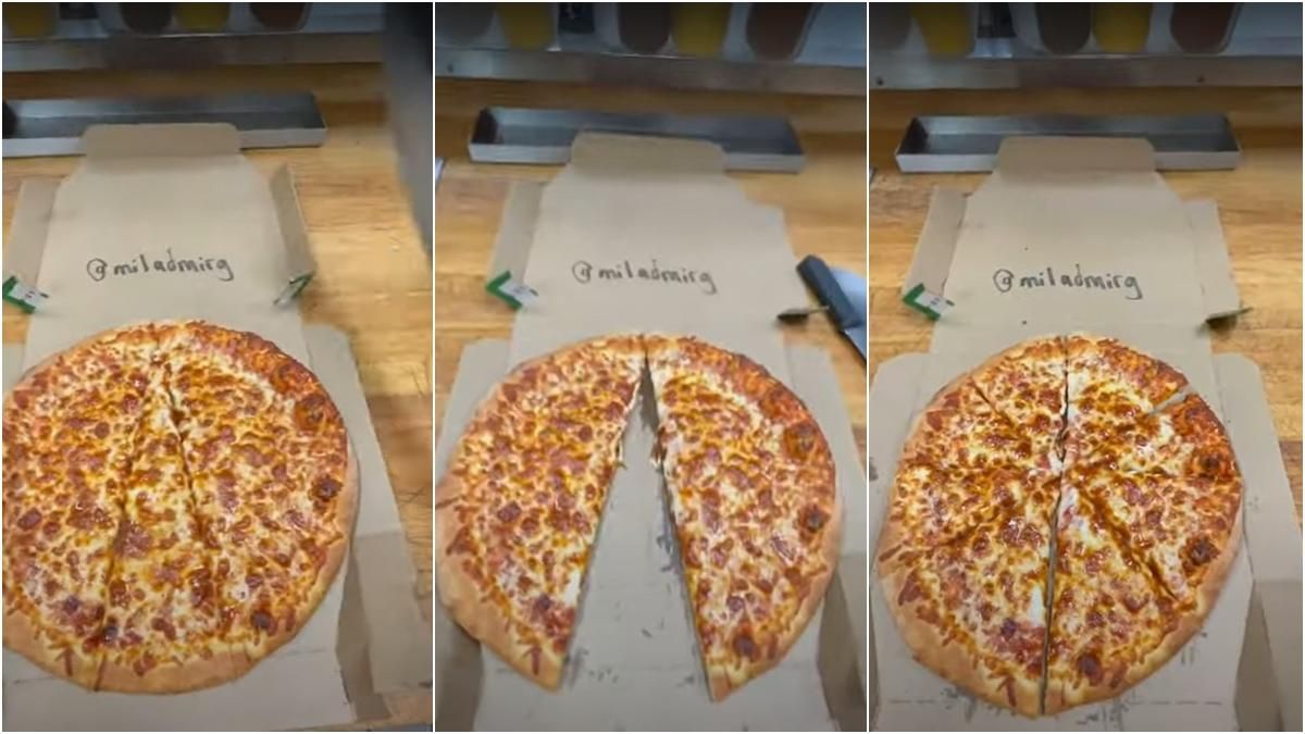 Как украсть кусок пиццы