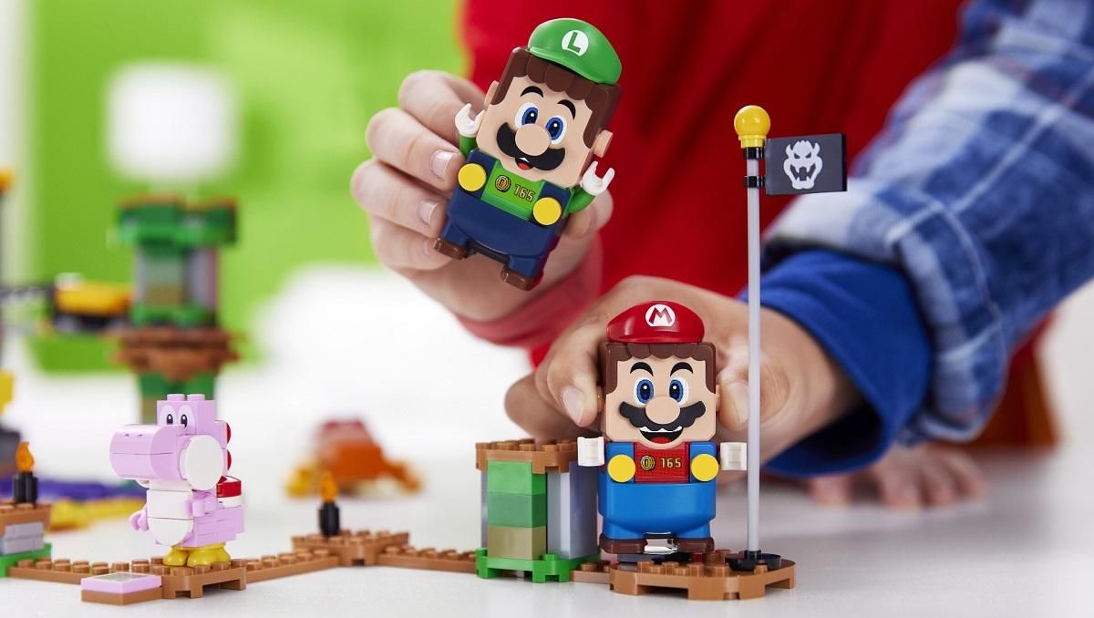 LEGO представила новую командную игру из наборов с Марио и Луиджи: яркое видео