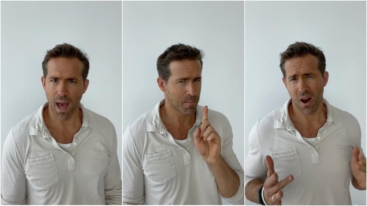 Раян Рейнольдс у тіктоці Раян Рейнольдс у тіктоці