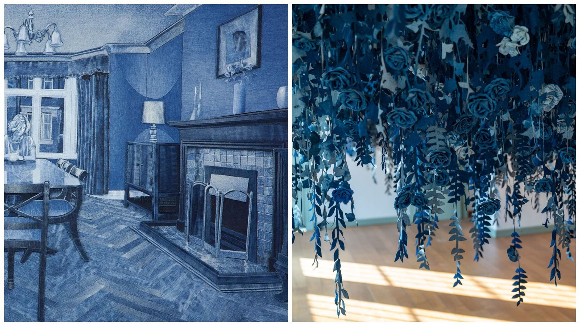 Британський художник створює з джинсу неймовірні твори мистецтва Британський художник створює з джинсу неймовірні твори мистецтва