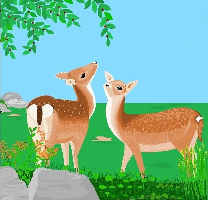 Бабуся малює картини в Paint