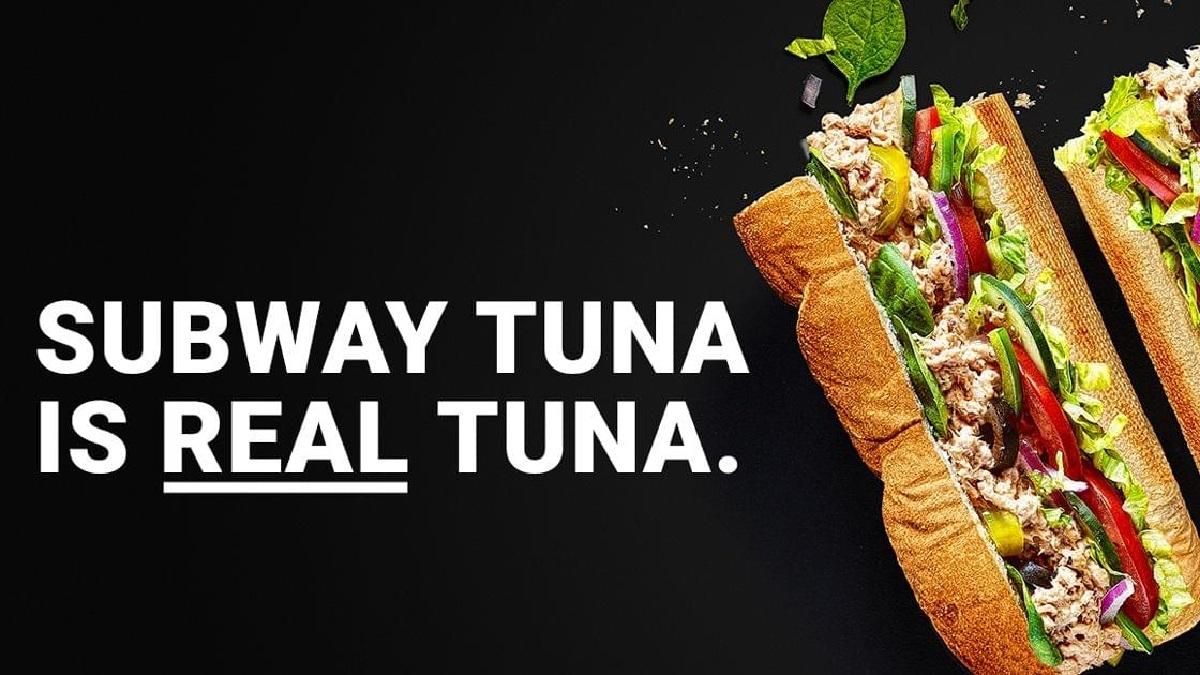Subway створив спеціальний сайт, щоб довести, що у сендвічі з тунцем є справжній тунець