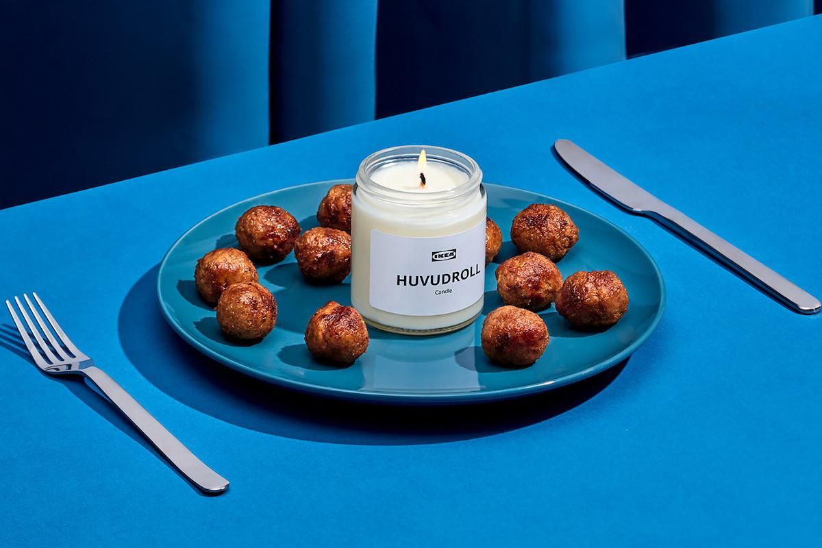IKEA выпустила свечу с ароматом фрикаделек
