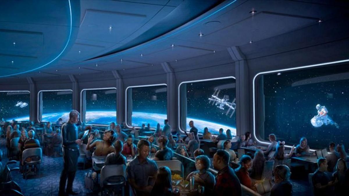 Обід на орбіті: Disney відкриває космічний ресторан Space 220 – захопливий відеотур - Розваги
