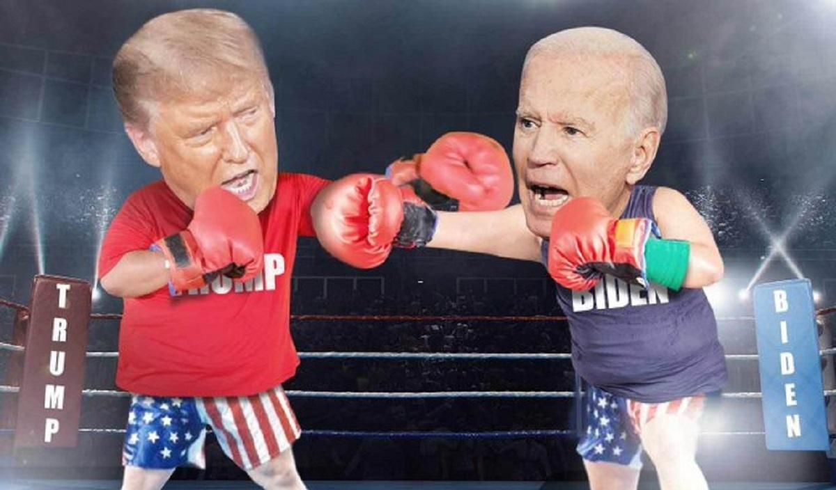 Трамп заявил, что нокаутирует Байдена "за секунды" на боксерском ринге: сеть взорвалась мемами Трамп заявил, что нокаутирует Байдена "за секунды" на боксерском ринге: сеть взорвалась мемами