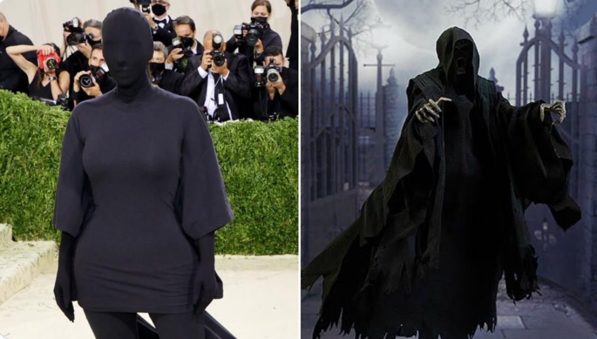 Найсмішніші меми про Met Gala 2021: як мережа відреагувала на епатаж Кім Кардашян та інших зірок - Розваги Найсмішніші меми про Met Gala 2021: як мережа відреагувала на епатаж Кім Кардашян та інших зірок - Розваги