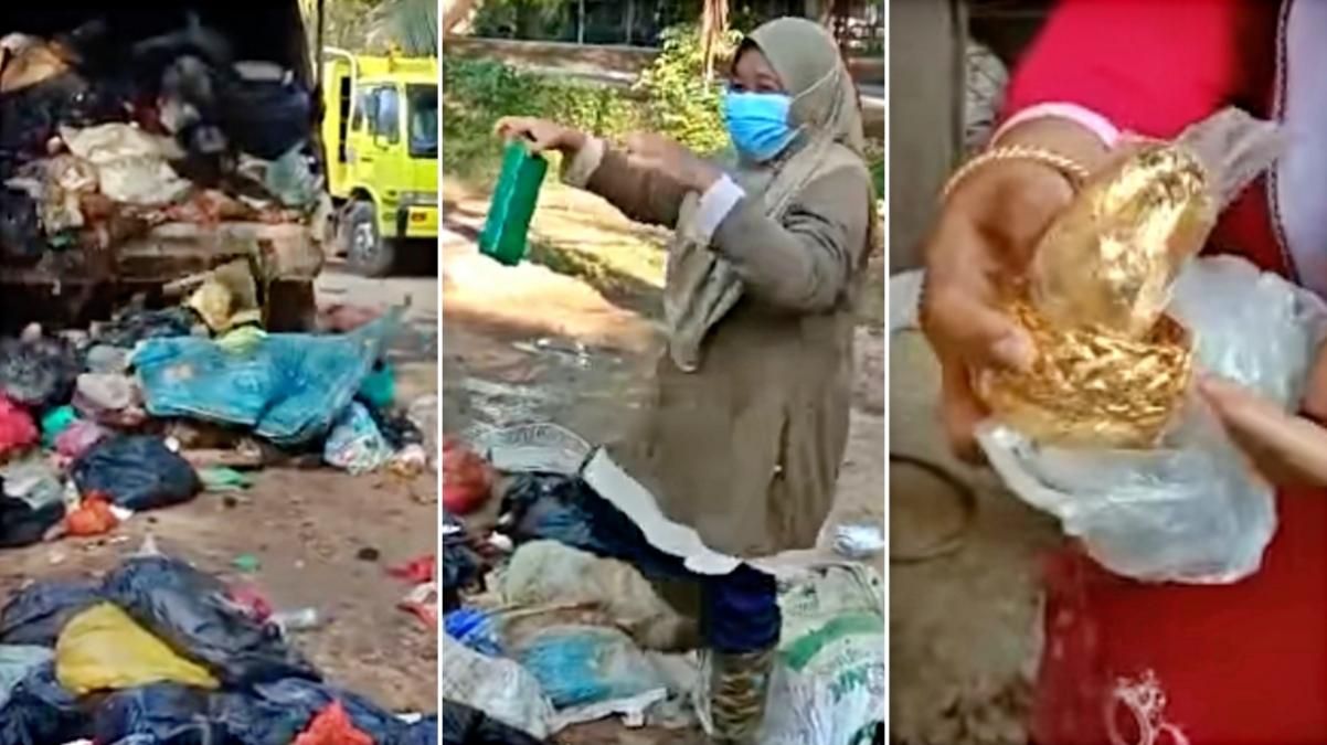 Женщина случайно выбросила украшения стоимостью 17 000 долларов: как она их искала - Развлечения Женщина случайно выбросила украшения стоимостью 17 000 долларов: как она их искала - Развлечения