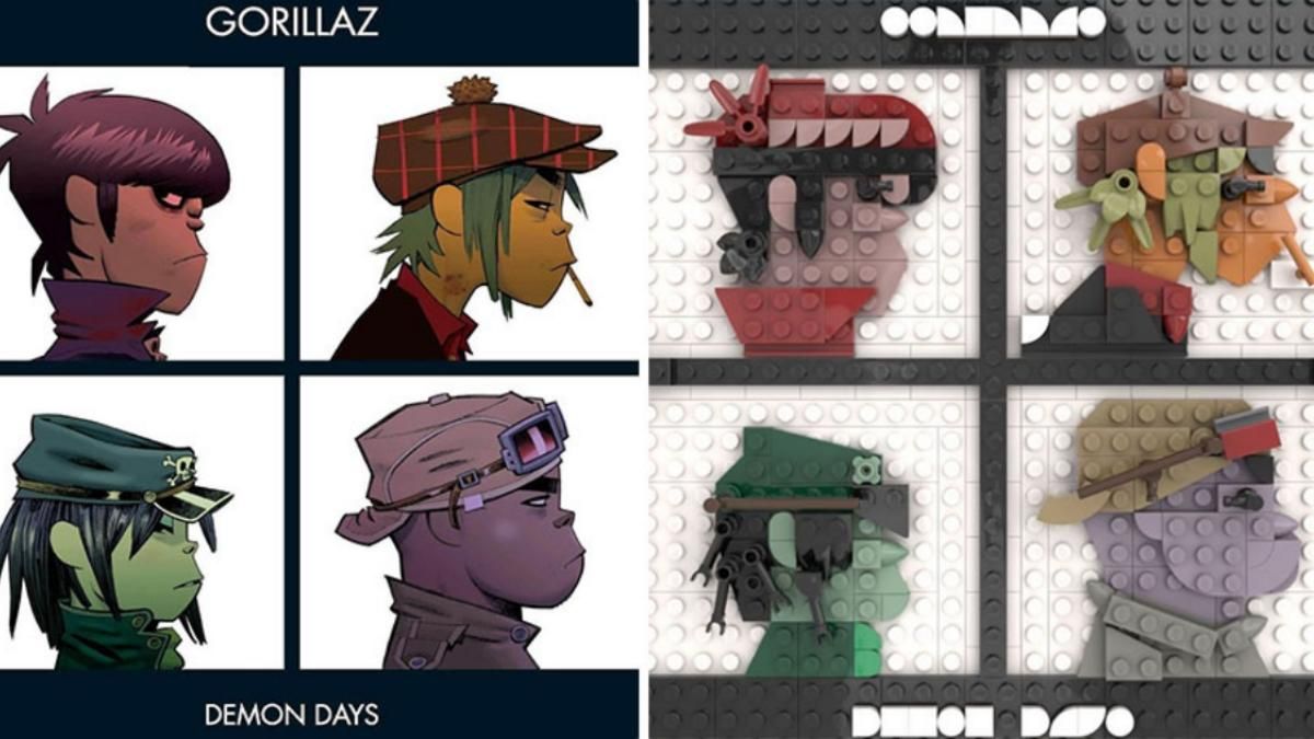 Художник воспроизводит обложки музыкальных альбомов с помощью Lego: интересная подборка - Развлечения Художник воспроизводит обложки музыкальных альбомов с помощью Lego: интересная подборка - Развлечения