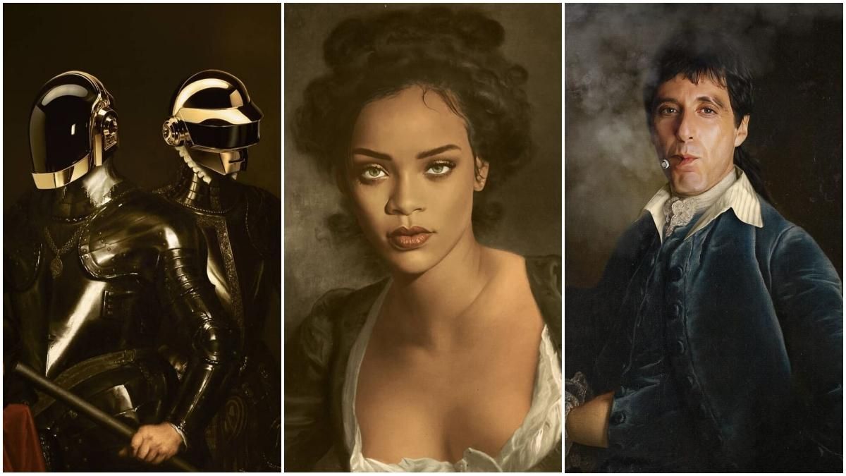 Ріанна, Бейонсе та Jay-Z: художник перетворює сучасних знаменитостей у героїв класичних картин - Розваги Ріанна, Бейонсе та Jay-Z: художник перетворює сучасних знаменитостей у героїв класичних картин - Розваги