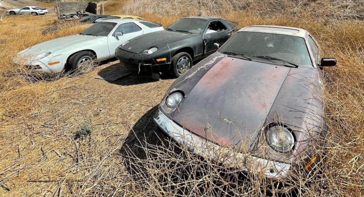 У США знайшли покинуту колекцію автомобілів Porsche: цікаві фото - Розваги