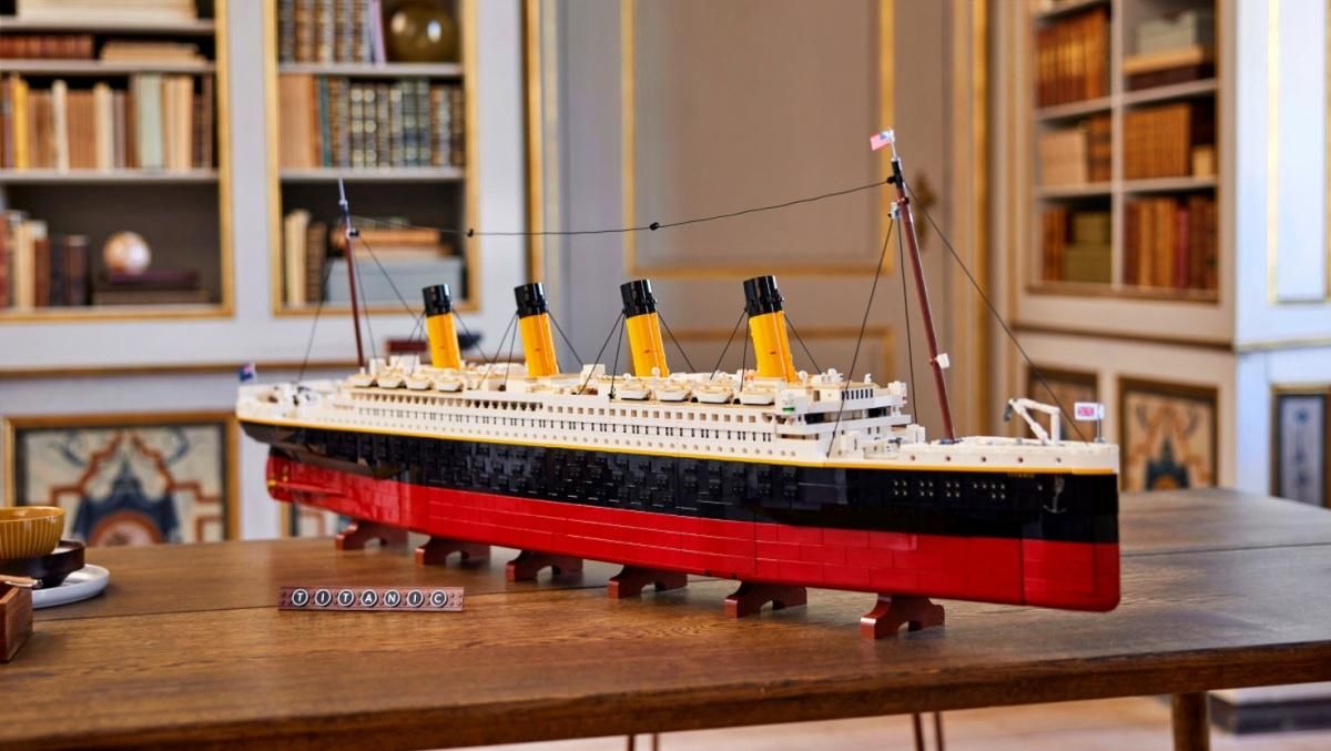 Больше метра в длину: Lego выпустит конструктор "Титаник" на 9 тысяч деталей - Развлечения