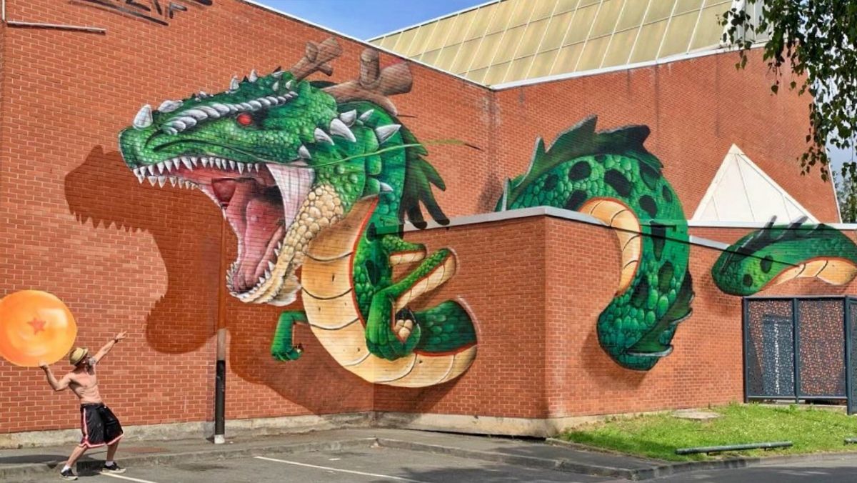Уличный художник украшает неприметные локации реалистичными граффити: интересные фото до и после - Развлечения
