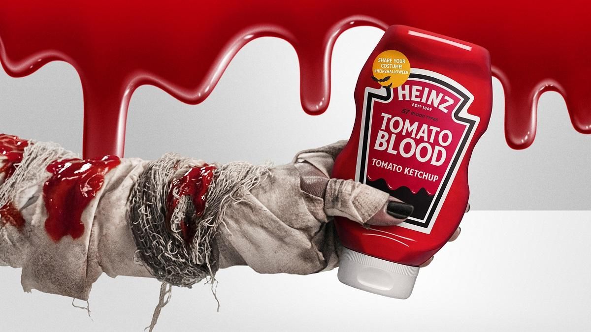 Помидорная кровь: Heinz представил "кровавый кетчуп" к Хэллоуину Помидорная кровь: Heinz представил "кровавый кетчуп" к Хэллоуину