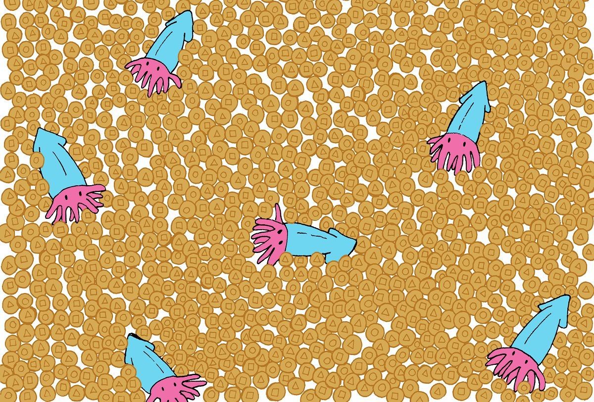 Головоломка недели по мотивам сериала "Игра в кальмара": найдете ли вы печенье Dalgona с сердцем Головоломка недели по мотивам сериала "Игра в кальмара": найдете ли вы печенье Dalgona с сердцем