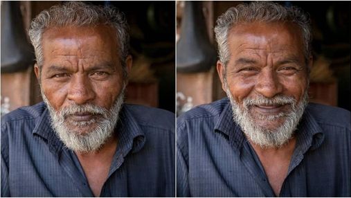 Меняет все: очаровательные фото людей до и после того, как их попросили улыбнуться
