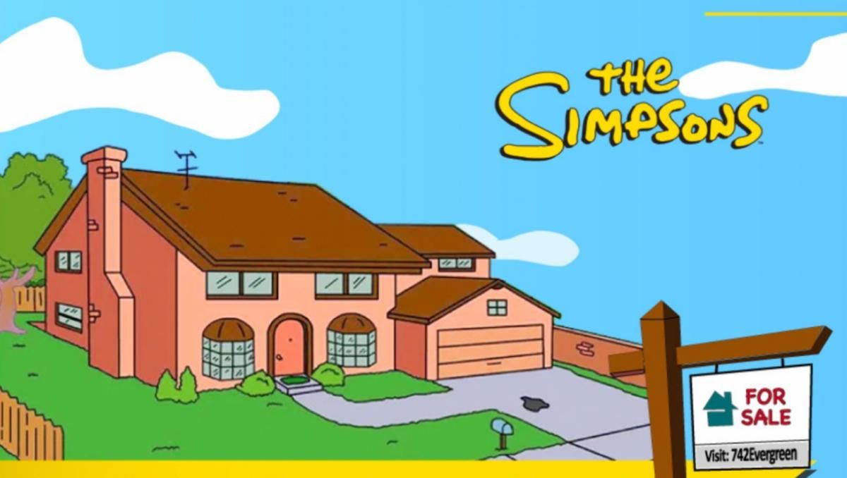 Сколько в реальном мире стоил бы дом из "Симпсонов" - Развлечения