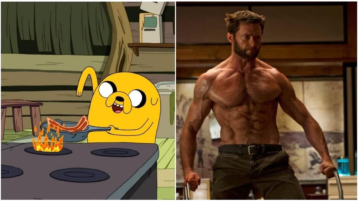 "Блины с беконом" в исполнении Росомахи: Хью Джекман спел песню из сериала "Время приключений" "Блины с беконом" в исполнении Росомахи: Хью Джекман спел песню из сериала "Время приключений"