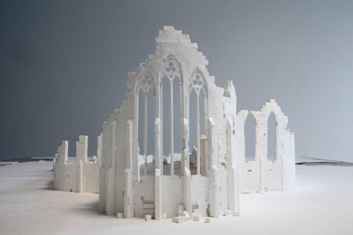 Митець вирізає паперову архітектуру: фото дивовижних скульптур - Розваги