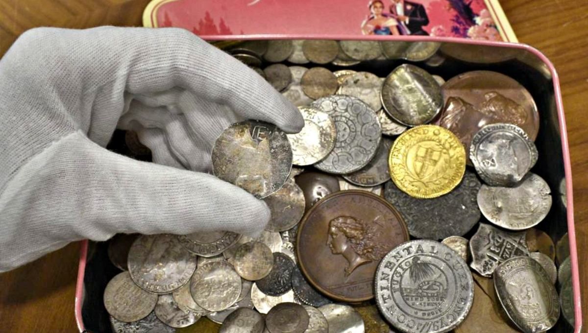 Была в банке из-под конфет: редкую монету продали на аукционе за 350 000 долларов - Развлечения Была в банке из-под конфет: редкую монету продали на аукционе за 350 000 долларов - Развлечения