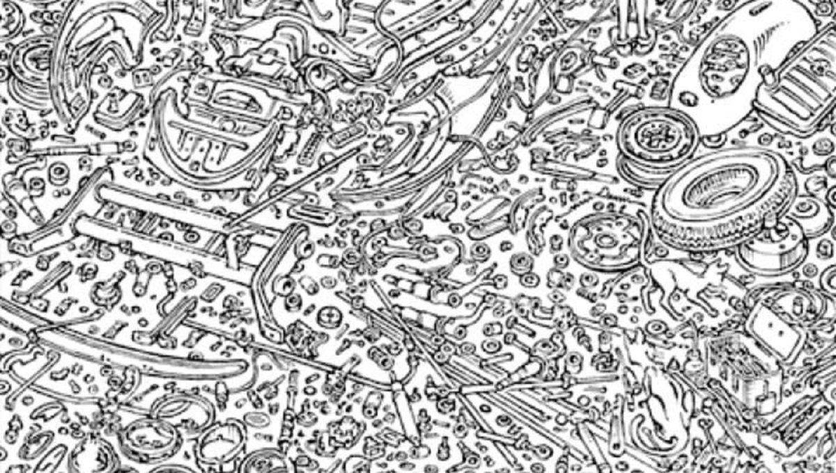 Головоломка тижня: чи знайдете ви на одній ілюстрації сім людей, двох котиків та одного собаку Головоломка тижня: чи знайдете ви на одній ілюстрації сім людей, двох котиків та одного собаку