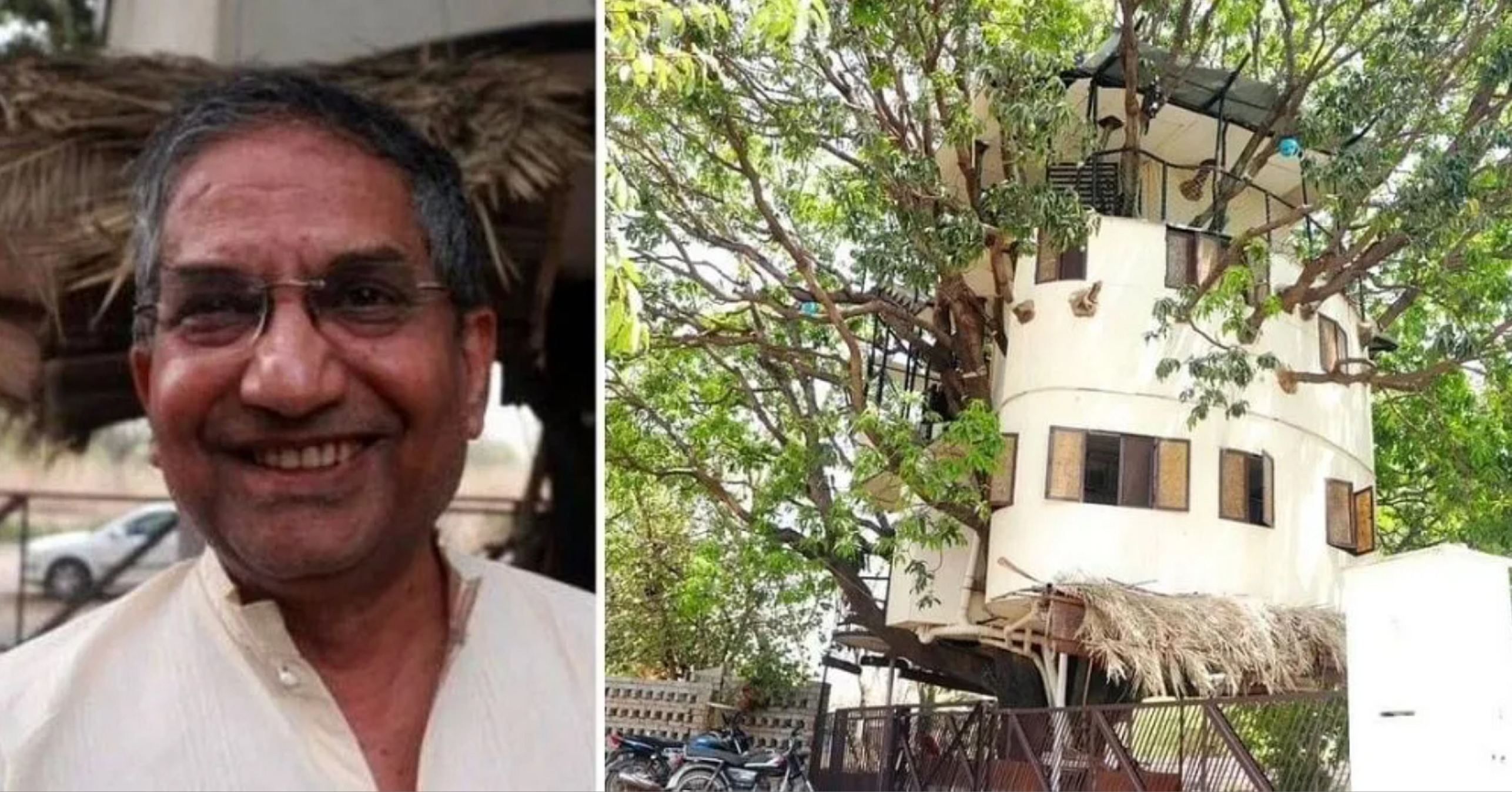 Не зрізана жодна гілка: в Індії чоловік побудував еко-будинок на дереві манго - Розваги