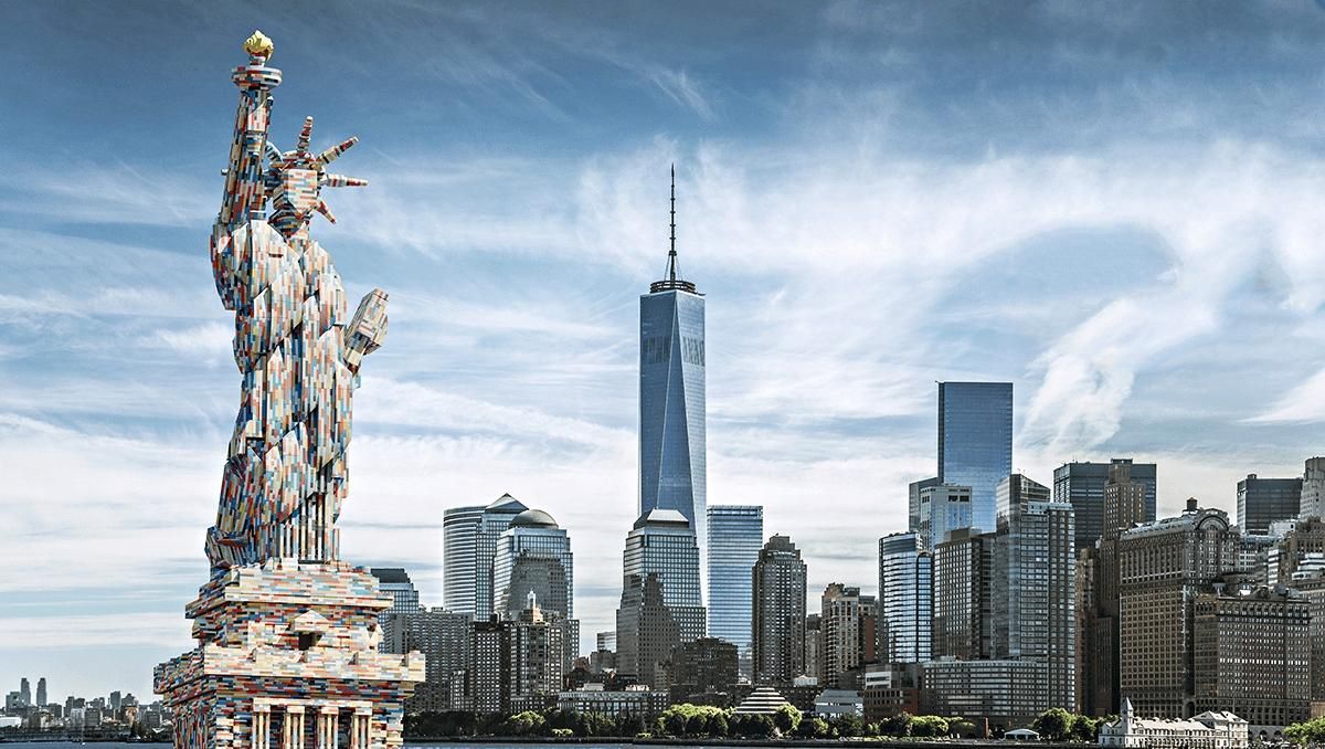 Миллиарды деталей и долларов: как выглядели бы мировые достопримечательности из кубиков LEGO - Развлечения Миллиарды деталей и долларов: как выглядели бы мировые достопримечательности из кубиков LEGO - Развлечения