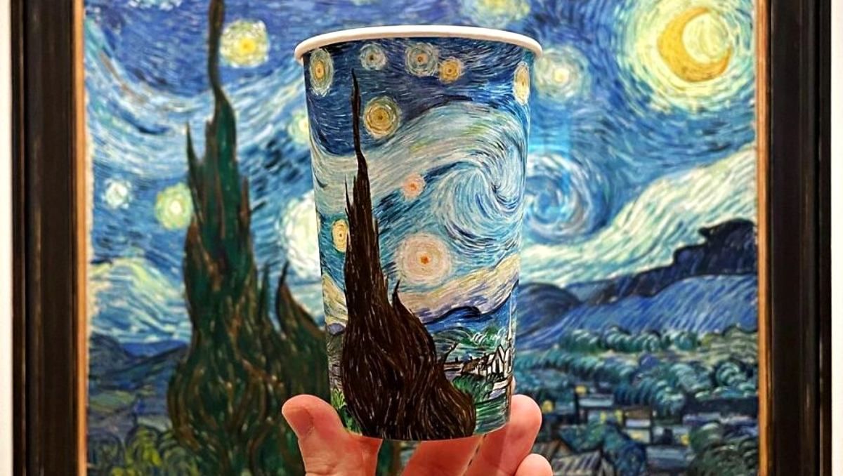 Замість фото: художник закарбовує найкращі моменти подорожей в малюнках на паперових стаканчиках - Розваги Замість фото: художник закарбовує найкращі моменти подорожей в малюнках на паперових стаканчиках - Розваги